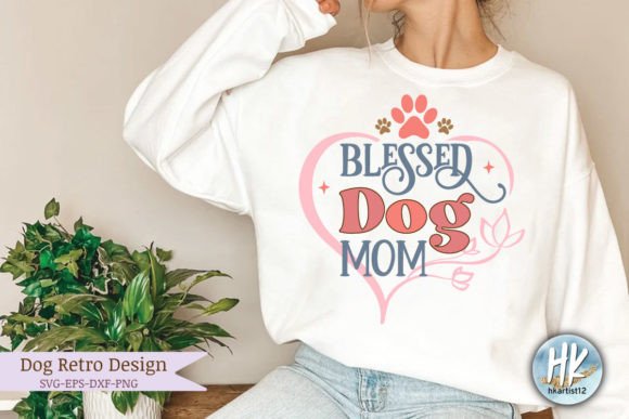 Blessed Dog Mom Retro SVG Review