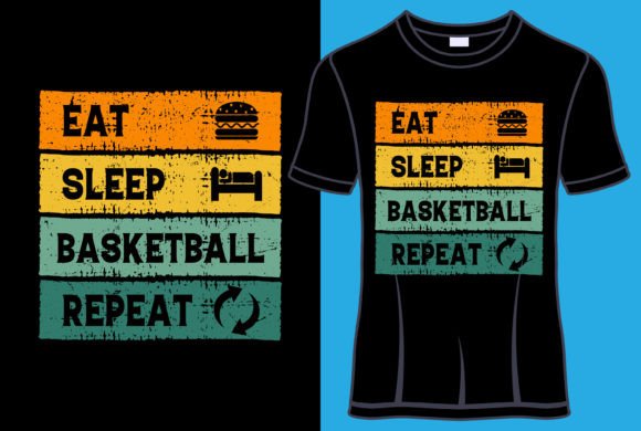 Eat Sleep Basketball Repeat T Shirt Review