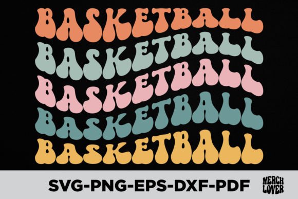 Retro Groovy Basketball T-Shirt Design Review