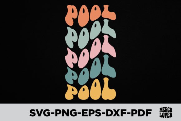 Retro Groovy Pool T-Shirt Design Review