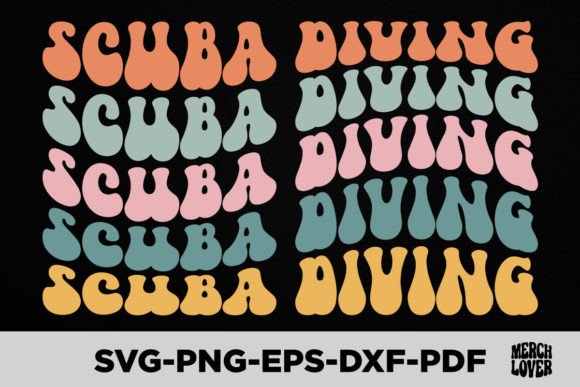 Retro Groovy Scuba Diving T-Shirt Review