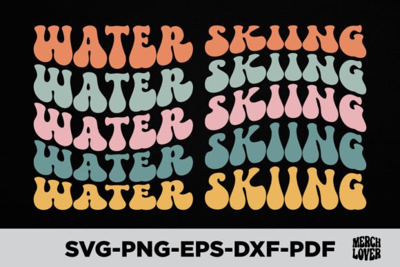 Retro Groovy Waterski T-Shirt Review