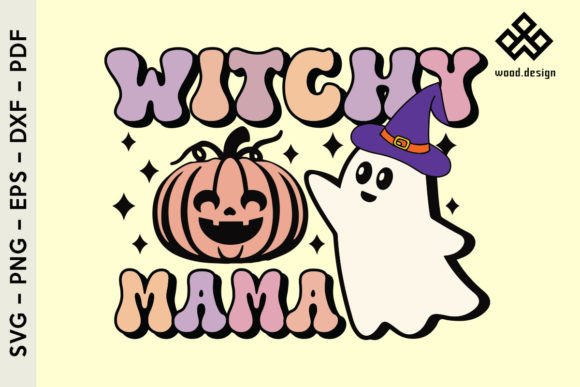 Witchy Mama SVG Retro Halloween SVG Review