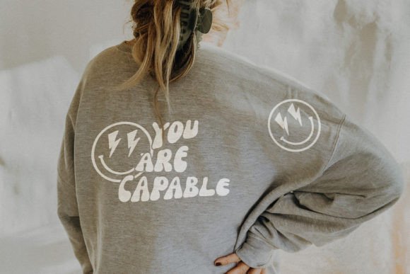 You Are Capable Smiley Face Svg Retro Review